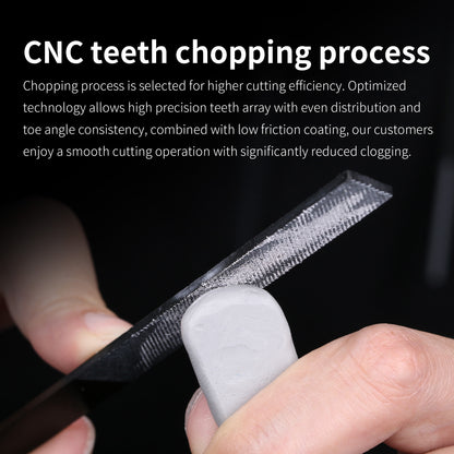 DSPIAE AT-FX DLC Coated Stainless Steel Hand File Grit#400/600/800/1200