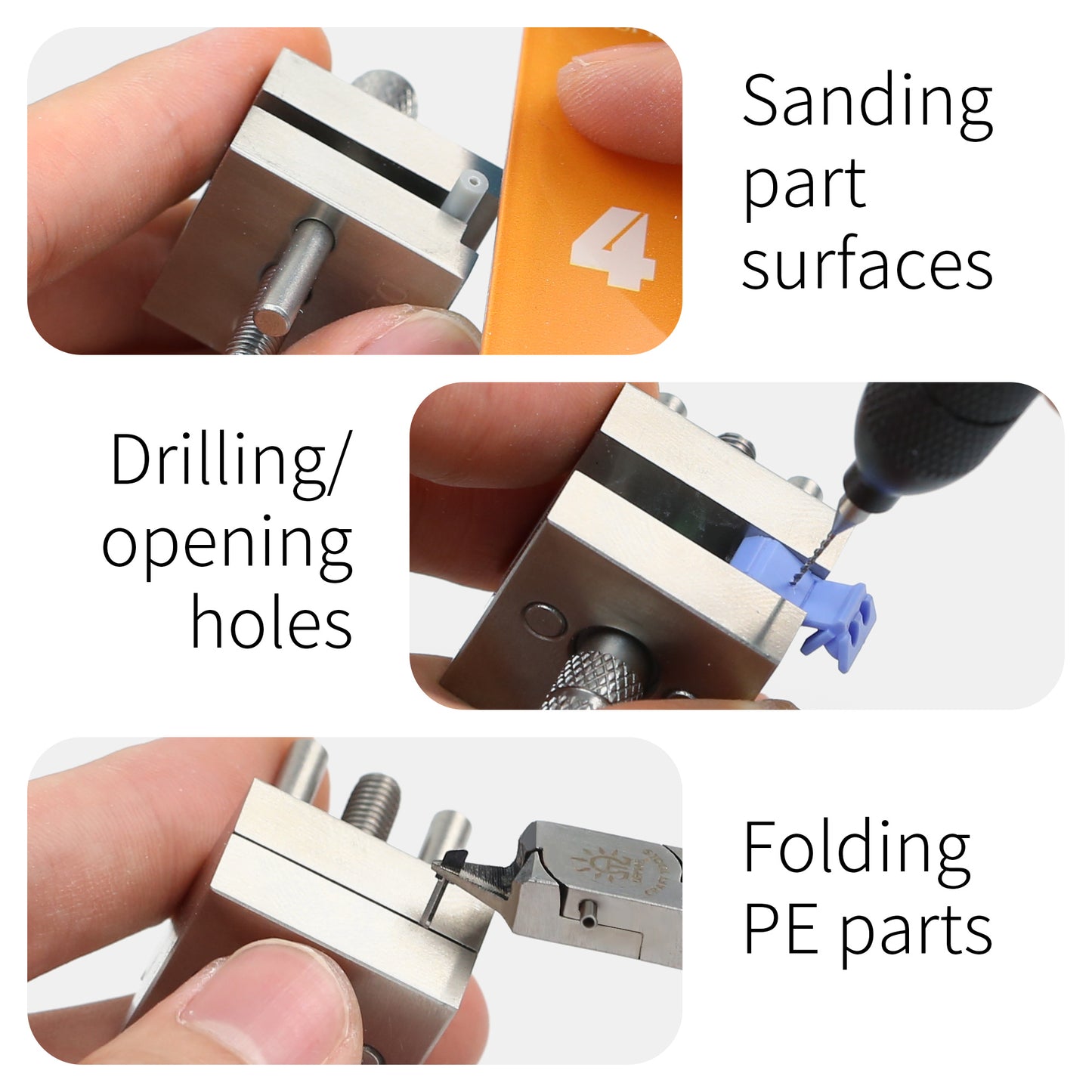 DSPIAE AT-MV Precision Mini Tool Vise Desktop Clamp