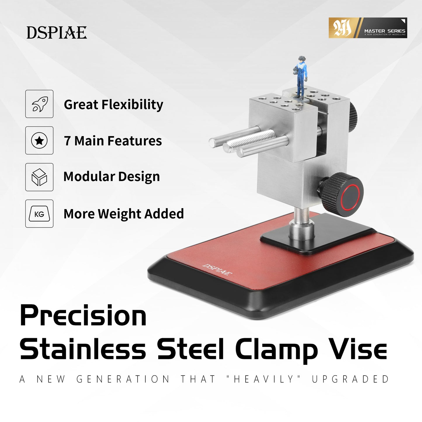 DSPIAE AT-TVAB 360 Degree Rotatable Clamp Desktop Model Fixture