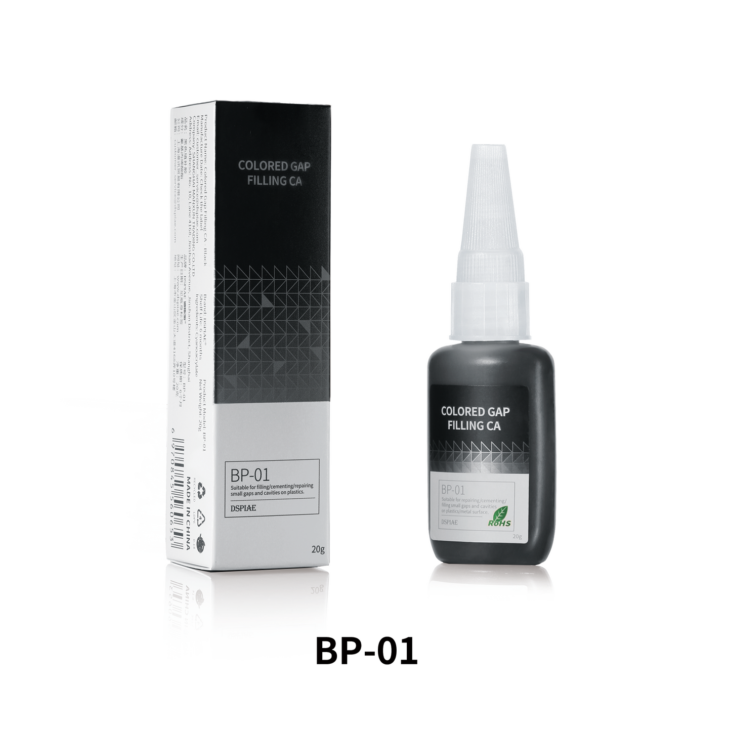 DSPIAE BP Black / White Model Gap Filler and Coagulant Combo Set