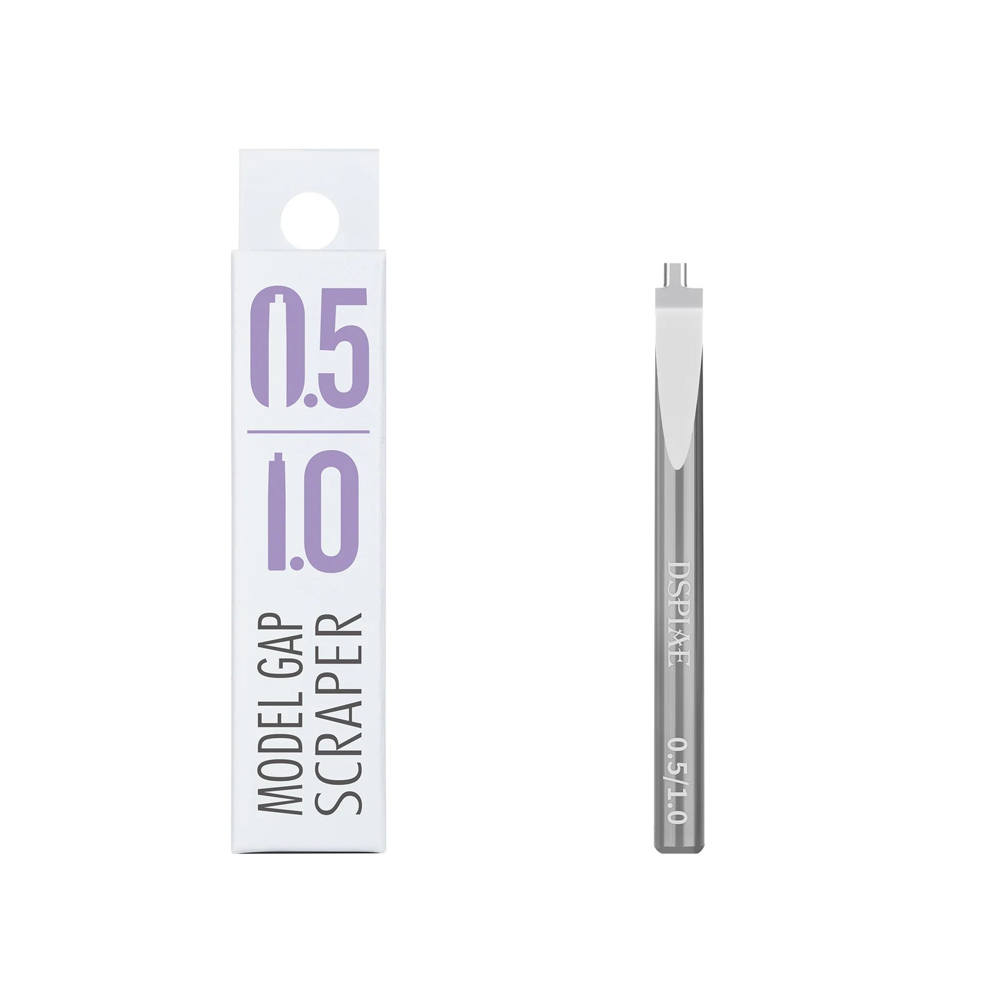 DSPIAE ZPB Straight Edge Broach Push Knife & GS Step Scraper Model Tool GK Modification Engraving Knife