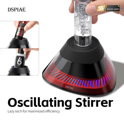 DSPIAE MS-02 Portable Oscillating Stirrer – Type-C Paint Mixer for Hobby Modeling