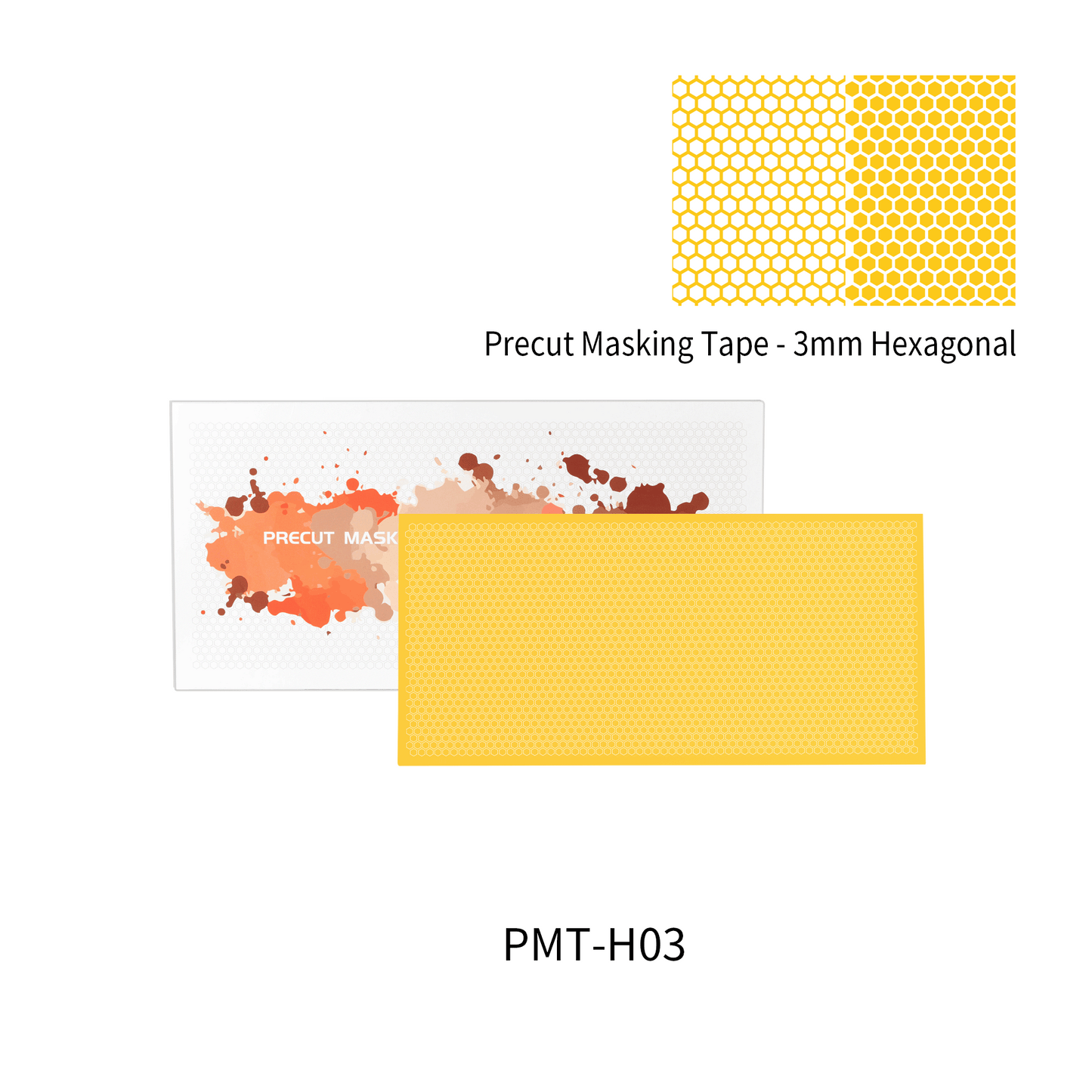 DSPIAE PMT Precut Masking Tape Irregular Shape