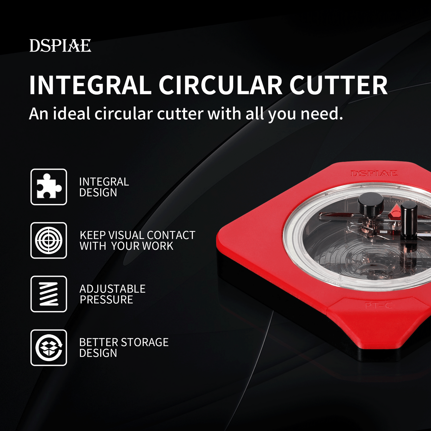 DSPIAE PT-C Integral Circular Cutter