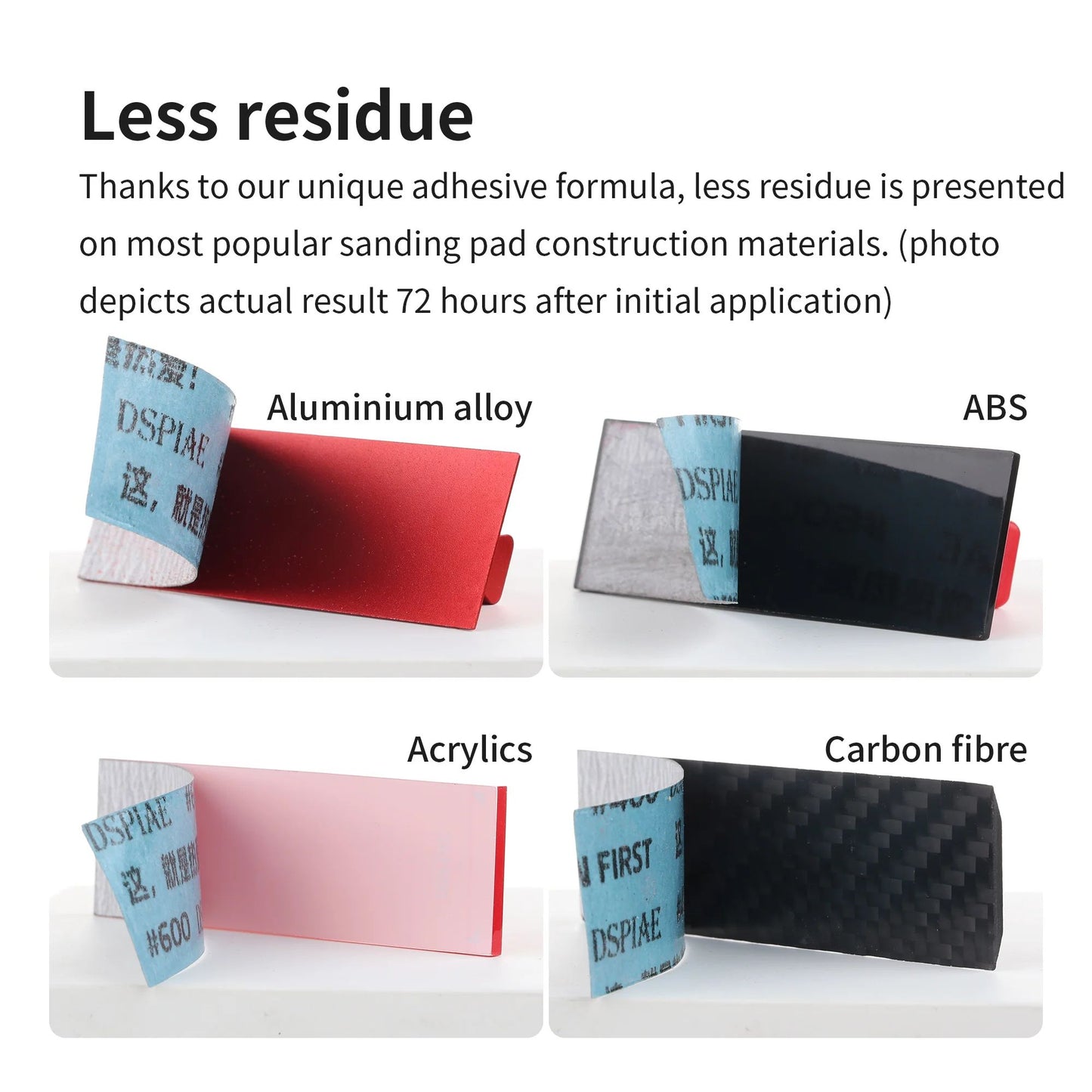 DSPIAE XSP-S01 Sanding Blocks and Self-Adhesive Sandpapers Set